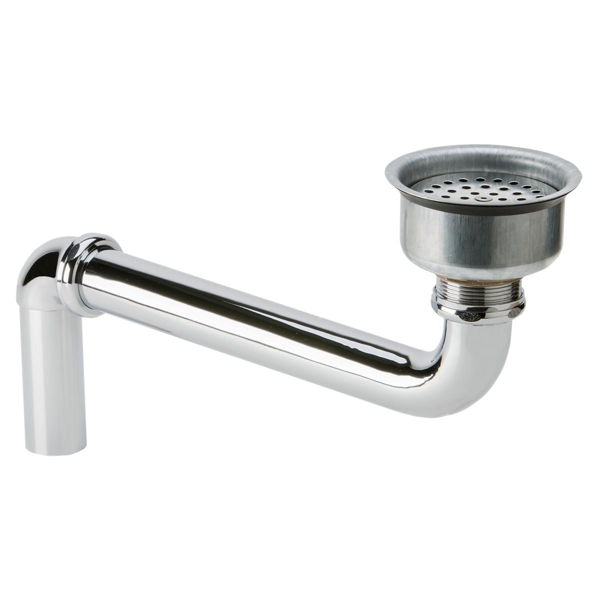 Elkay Perfect Drain Chrome Plated Brass Body, Strainer and LKADOS Tailpiece LKPDAD18B