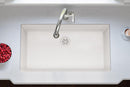 Elkay Quartz Perfect Drain 3-1/2" Removable Polymer Basket Strainer and Rubber Stopper Ricotta LKPDQSRT