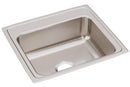 Elkay 18 Gauge Stainless Steel 22" x 19.5" x 7.625" Single Bowl Top Mount Kitchen Sink LRQ22194