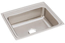 Elkay 18 Gauge Stainless Steel 25" x 21.25" x 7.875" Single Bowl Top Mount Kitchen Sink LRQ25210