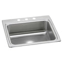 Elkay 18 Gauge Stainless Steel 25" x 22" x 8.125" Single Bowl Top Mount Kitchen Sink LRQ25223