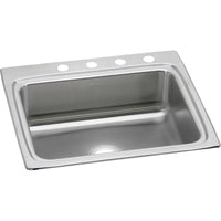 Elkay Lustertone Classic Stainless Steel 25" x 22" x 8-1/8", Single Bowl Drop-in Sink LR25224