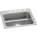 Elkay 18 Gauge Stainless Steel 25" x 22" x 8.125" Single Bowl Top Mount Kitchen Sink LRQ25224