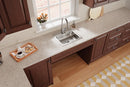 Elkay 18 Gauge Stainless Steel 19" x 18" x 5.5" Single Bowl Drop-in Kitchen Sink LRAD191855X