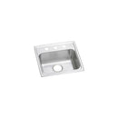 Elkay Lustertone Classic Stainless Steel 19" x 18" x 4-1/2", 3-Hole Single Bowl Drop-in ADA Sink LRAD1918453
