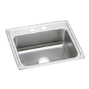 Elkay Lustertone Classic Stainless Steel 22" x 19-1/2" x 4-1/2", Single Bowl Drop-in ADA Sink LRAD2219451