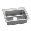 Elkay Lustertone Classic Stainless Steel 25" x 22" x 4-1/2", Single Bowl Drop-in ADA Sink LRAD2522453