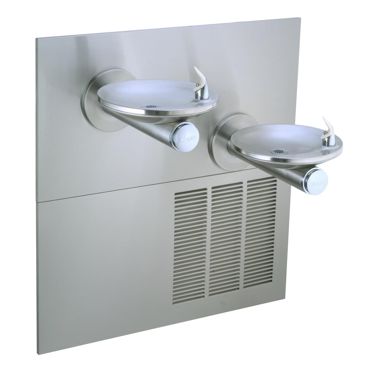Elkay SwirlFlo Fountain Bi-Level ADA Filtered Refrigerated Stainless LRPBM28K