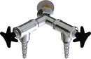 Chicago Faucets LSV2-A11-65 Laboratory Steam Valve, Wall-Mount