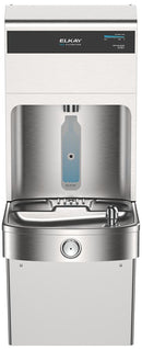 Elkay Pro Filtration VR Bottle Filling Station & Single ADA Cooler w/ Lead + Sediment Prefilter - SS LVRC8WSPRO-FSR5
