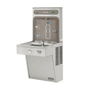 Elkay ezH2O Bottle Filling Station & Single High Efficiency Vandal-Resistant Cooler, Filtered, 8.0 GPH LVRCGRN8WSK