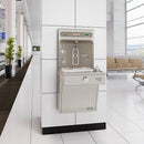 Elkay ezH2O Bottle Filling Station & Single High Efficiency Vandal-Resistant Cooler, Filtered, 8.0 GPH LVRCGRN8WSK