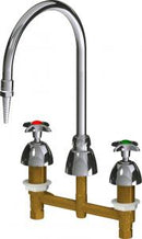 Chicago Faucets LWM2-A11-B Laboratory Mixing Faucet, Deck-Mount