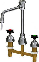 Chicago Faucets LWM2-A12-F Laboratory Mixing Faucet, Deck-Mount