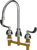Chicago Faucets LWM2-A13-B Laboratory Mixing Faucet, Deck-Mount