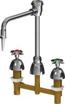 Chicago Faucets LWM2-B11-F Laboratory Mixing Faucet, Deck-Mount