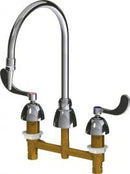 Chicago Faucets LWM2-B13-B Laboratory Mixing Faucet, Deck-Mount