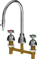 Chicago Faucets LWM2-B31-B Laboratory Mixing Faucet, Deck-Mount