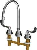 Chicago Faucets LWM2-C13-B Laboratory Mixing Faucet, Deck-Mount