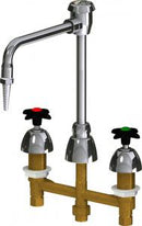 Chicago Faucets LWM3-C12-F Laboratory Mixing Faucet, Deck-Mount