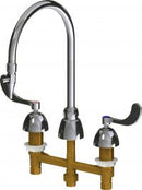 Chicago Faucets LWM3-C33-B Laboratory Mixing Faucet, Deck-Mount