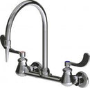 Chicago Faucets LWM4-A13-B Laboratory Mixing Faucet, Wall-Mount