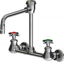 Chicago Faucets LWM4-A21-F Laboratory Mixing Faucet, Wall-Mount