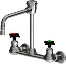 Chicago Faucets LWM4-A22-F Laboratory Mixing Faucet, Wall-Mount