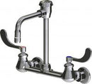 Chicago Faucets LWM4-A23-E Laboratory Mixing Faucet, Wall-Mount