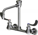 Chicago Faucets LWM4-A23-F Laboratory Mixing Faucet, Wall-Mount