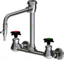 Chicago Faucets LWM4-A32-H Laboratory Mixing Faucet, Wall-Mount