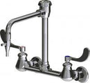 Chicago Faucets LWM4-A33-H Laboratory Mixing Faucet, Wall-Mount