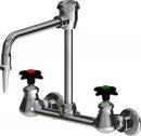 Chicago Faucets LWM4-B12-F Laboratory Mixing Faucet, Wall-Mount