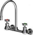 Chicago Faucets LWM4-B21-B Laboratory Mixing Faucet, Wall-Mount