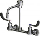 Chicago Faucets LWM4-B23-E Laboratory Mixing Faucet, Wall-Mount