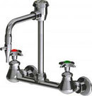 Chicago Faucets LWM4-B31-E Laboratory Mixing Faucet, Wall-Mount