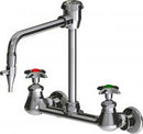 Chicago Faucets LWM4-B31-F Laboratory Mixing Faucet, Wall-Mount