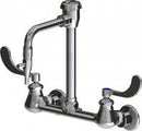 Chicago Faucets LWM4-B33-G Laboratory Mixing Faucet, Wall-Mount