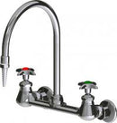 Chicago Faucets LWM4-C11-B Laboratory Mixing Faucet, Wall-Mount