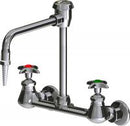 Chicago Faucets LWM4-C11-F Laboratory Mixing Faucet, Wall-Mount