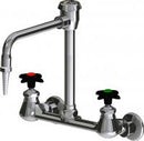 Chicago Faucets LWM4-C12-H Laboratory Mixing Faucet, Wall-Mount