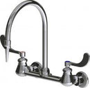 Chicago Faucets LWM4-C13-B Laboratory Mixing Faucet, Wall-Mount