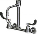 Chicago Faucets LWM4-C13-G Laboratory Mixing Faucet, Wall-Mount