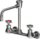 Chicago Faucets LWM4-C21-F Laboratory Mixing Faucet, Wall-Mount