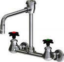 Chicago Faucets LWM4-C22-F Laboratory Mixing Faucet, Wall-Mount