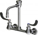 Chicago Faucets LWM4-C23-E Laboratory Mixing Faucet, Wall-Mount