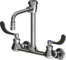 Chicago Faucets LWM4-C23-G Laboratory Mixing Faucet, Wall-Mount