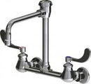 Chicago Faucets LWM4-C23-H Laboratory Mixing Faucet, Wall-Mount