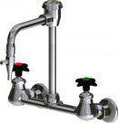 Chicago Faucets LWM4-C32-E Laboratory Mixing Faucet, Wall-Mount