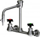 Chicago Faucets LWM4-C32-F Laboratory Mixing Faucet, Wall-Mount
